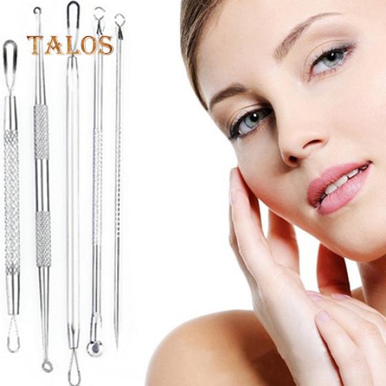 5 Pcs Women Professional Blackheads Remover Extractor Acne Comedone Facial Tool Skin Care