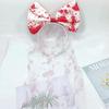 Hairpin Blood Bow Hairband Printed Bow Hair Clip Cute Halloween Headband  Ladies
