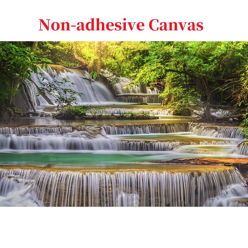 3D настенные обои, современное зеленое дерево, водопады, пейзажные фрески, гостиная, спальня, домашний декор, 3D наклейки на стену, фреска