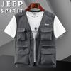 JEEP SPIRIT Men's Fishing Photography Vest