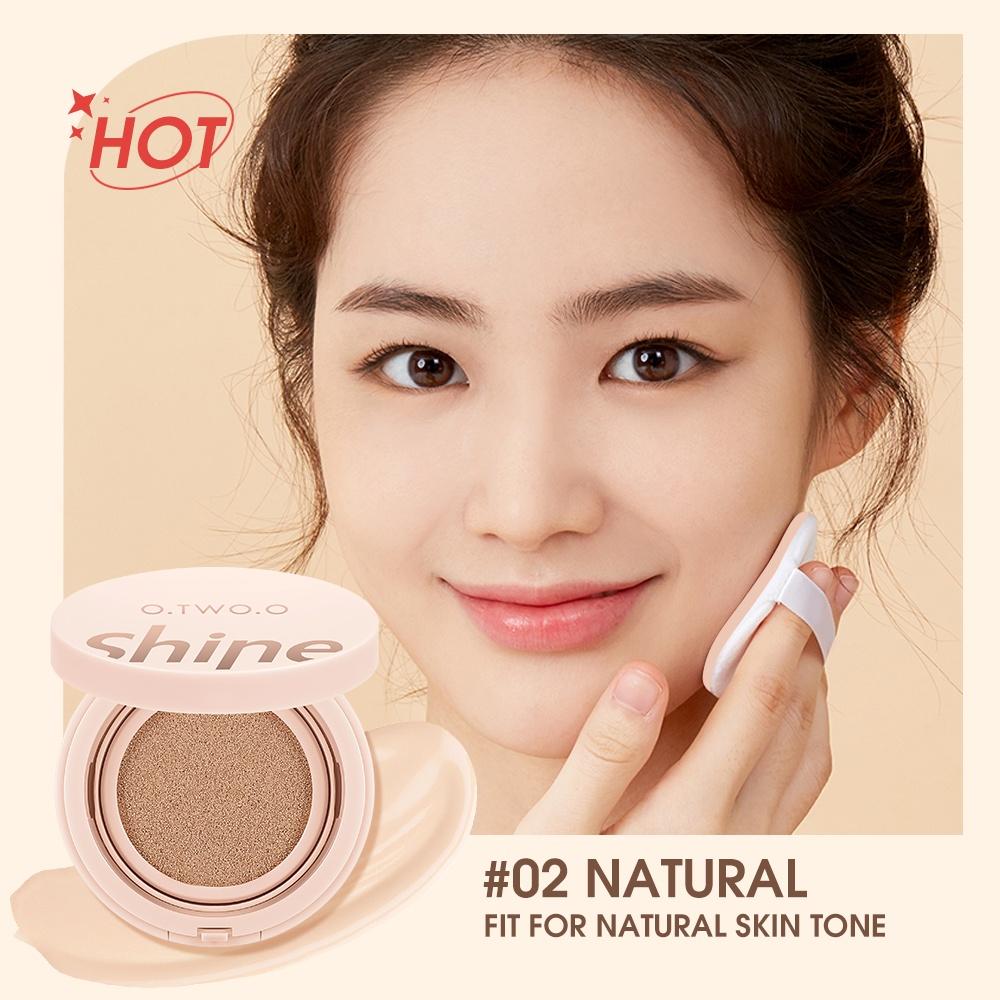 O.TWO.O Air Cushion BB Cream Natural Long-lasting Waterproof Brighten 3 Colors Cosmetics for Women