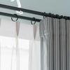 18-22Mm Adjustable Curtain Holder Curtain Rods No Drilling Support Bracket Middle Mini Blinds Drapery Clothes White Hangers