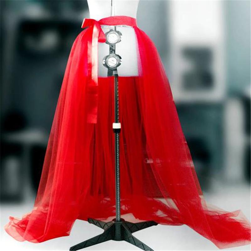 МОДА Модная женская длинная юбка-пачка из тюля для свадебной вечеринки, выпускного вечера, бандажная сетчатая макси-юбка, однотонные женские юбки, юбки-бандажи на шнуровке