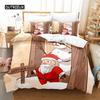 Christmas Snowman Bedding Set Duvet Cover Set 3d Bedding Digital Printing Bed Linen Queen Size Bedding Set Fashion Design