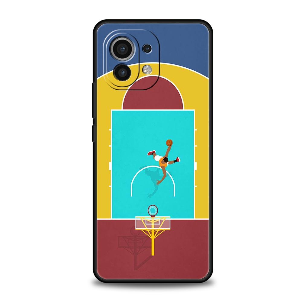 Football Basketball Tennis Sports Case For Xiaomi 13 12 11 Lite 12T 11T 10T 9T Mi Poco X5 M4 M3 X4 X3 Pro F5 F4 F3 GT 5G Cover