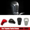 Для Toyota Yaris Cross      Накладка на головку рычага переключения передач автомобиля Ручка рычага переключения передач Отделка Наклейка Стайлинг Аксессуары