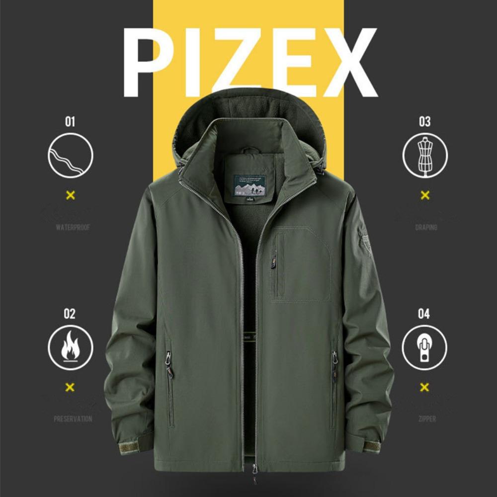 Зимняя куртка Мужские парки Однотонная Утепленная Теплая Куртка Мужская Флисовые куртки Однотонная Повседневная Парка Мужская Женская Модная одежда