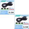 USB-кабель к Mini USB 0,5 м / 1 м / 1,5 м / 2 м Зарядное устройство Mini USB Кабель для передачи данных 480 Мбит/с 5-контактный B Для камеры Mp3 Mp4