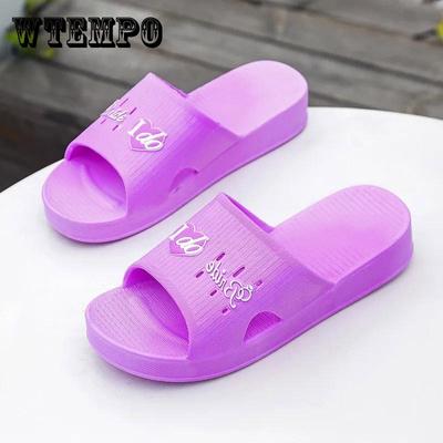 Женские тапочки. Нескользящие нескользящие тапочки для ванной на среднем каблуке с толстой подошвой. Летние домашние шлепанцы для отдыха и отдыха. Студенческие сандалии и тапочки.