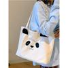 Cute Canvas Bag for Women New Large Capacity Shoulder Bag for Women Ins Japanese Commuter Bag