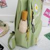 4Pcs/Set Women School Backpacks Schoolbag Canvas For Teenagers Girls Student Book Bag Boys Satchel