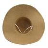 (One Size, Khaki) Women's Summer Straw Hat Large Brim Floppy Beach Cap Lightweight Sun Hat with Seashell Chain