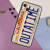 Back To The Future DeLorean License Silicone Case For iPhone 17 15 14 13 12 11 Pro Max 16 Plus 12 13 Mini 16e 17 Air Back Cover