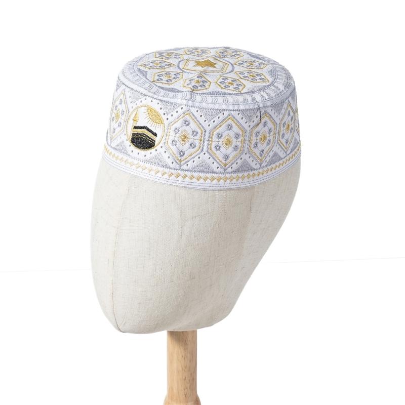 Дышащая кипа для мужчин, женщин и детей Складная еврейская шляпа Подходит для собраний в синагоге