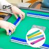 4 Pcs Mahjong Pushers Mini Mahjong Push Ruler Clear Acrylic American Majiang Tile Racks Set for Playing Mahjong Game