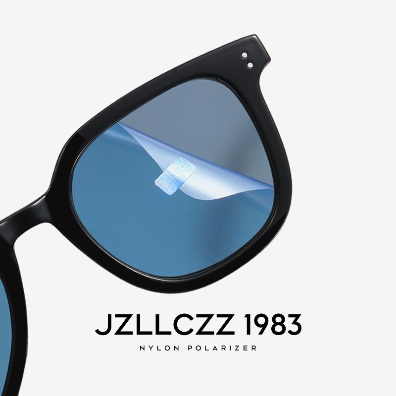 Высококачественные ретро-солнцезащитные очки в квадратной оправе с поляризацией - Защита от УФ для мужчин и женщин