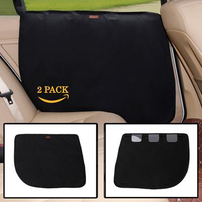 2 шт. Защита двери автомобиля от царапин для собак, водонепроницаемая накладка на дверь автомобиля для питомцев, защита двери автомобиля от царапин для дверей автомобиля