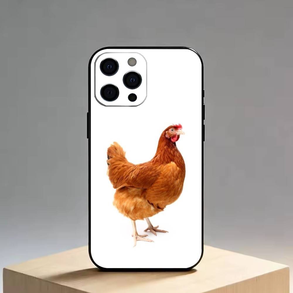 Chicken111   Phone Case Silicone Soft For IPhone 17 16 15 14 13 12 11 X XR Plus Pro Max Plus