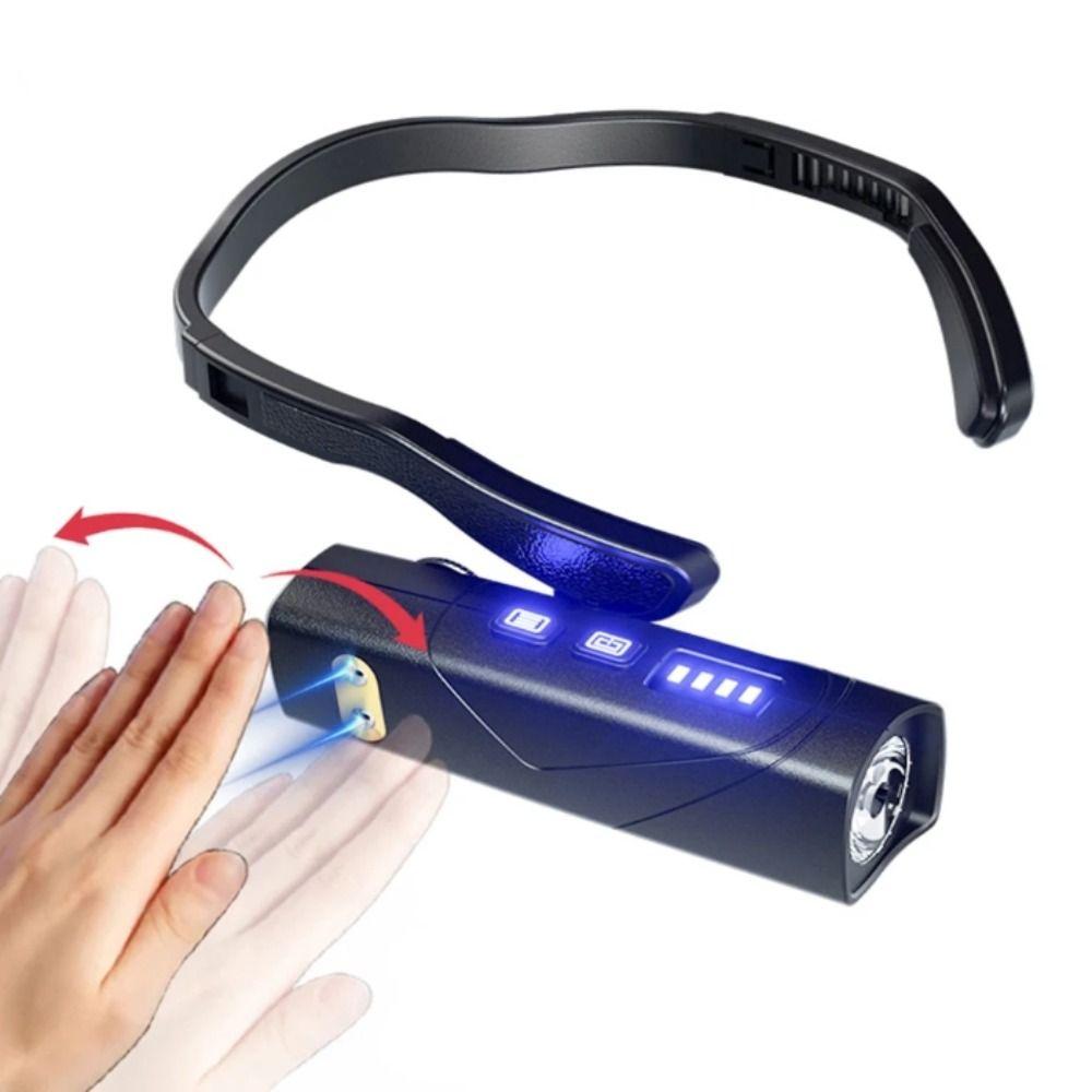 High Brightness Removable Ear Hook Headlight USB Rechargeable Headlamp  Mountain Climbing