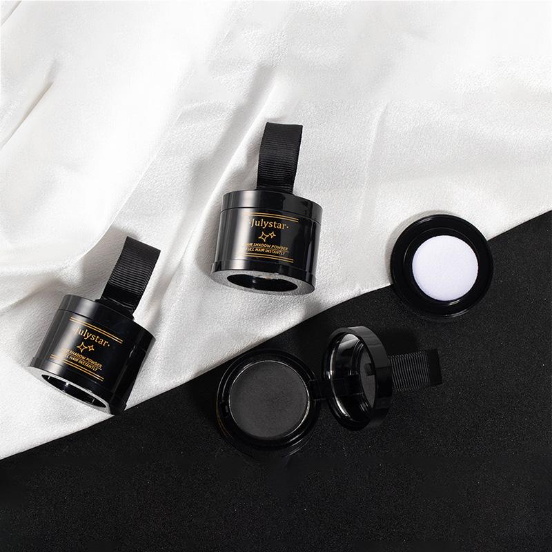 Волшебная пушистая пудра для волос, тени для волос, корректор для корней, серое покрытие, унисекс, четыре доступных цвета