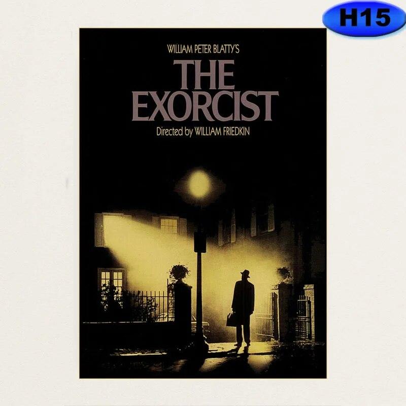 Vintage Classic Horror Movie Poster The Evil Dead/Halloween Posters HD Printed Kraft Paper Home Decor Bar Cafe Wall Art Painting