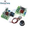 TZT AC 220V 2000W SCR Регулятор напряжения Диммеры Контроллер скорости двигателя Термостат Электронный модуль регулятора напряжения