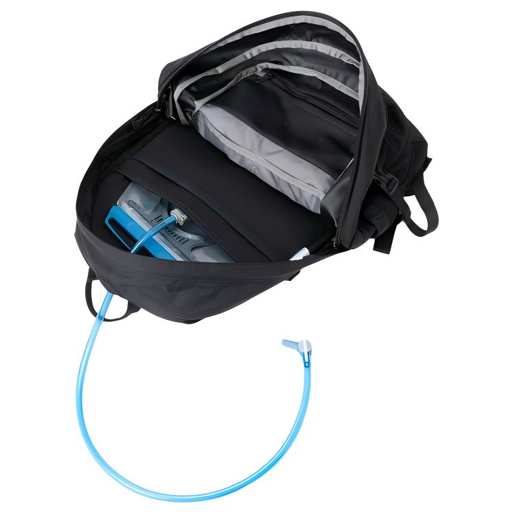 The North Face Рюкзак 33 л с принтом логотипа, унисекс, черный, NM72301K
