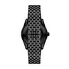 Emporio Armani Black Knight Series Watch Automatic Mechanical Movement Stainless Steel Strap 43Mm Hollow Dial Men watches AR60093