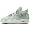 Air 4 Retro Abundance / Seafoam женские кроссовки Green Sail Metallic-Silver HV0823-003