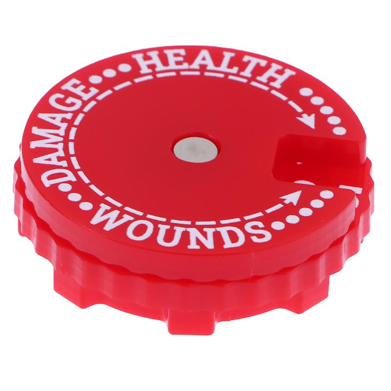 Innovative And Practical Random Color Small Size 30MM Health Damage Wounds Tracker 1PC 00-99 Life Tracker