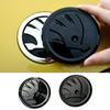 2025 New ABS Car Front Hood Badge Emblem Sticker for SKODA Superb Octavia Rapid Spaceback Rapid Kodiaq Karoq Kamiq Auto Decal Ac