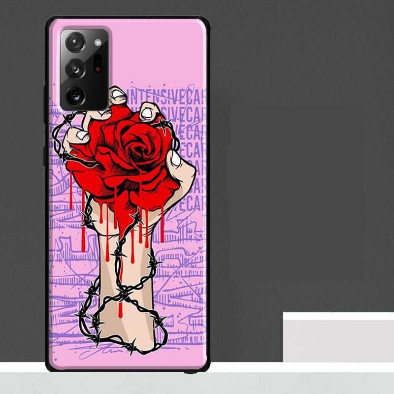Bloody Hand Case For Samsung Galaxy S23 S24 S25 Ultra S9 S10 S20 S21 S22 Plus S23 FE S25 FE Phone Cover
