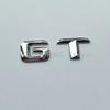 2015 Хромированные Острые Буквы GT GTS V8 Biturbo Топ Эмблема из АБС-пластика для Автомобиля Серии GT Боковое Крыло Багажник Шильдик Наклейка