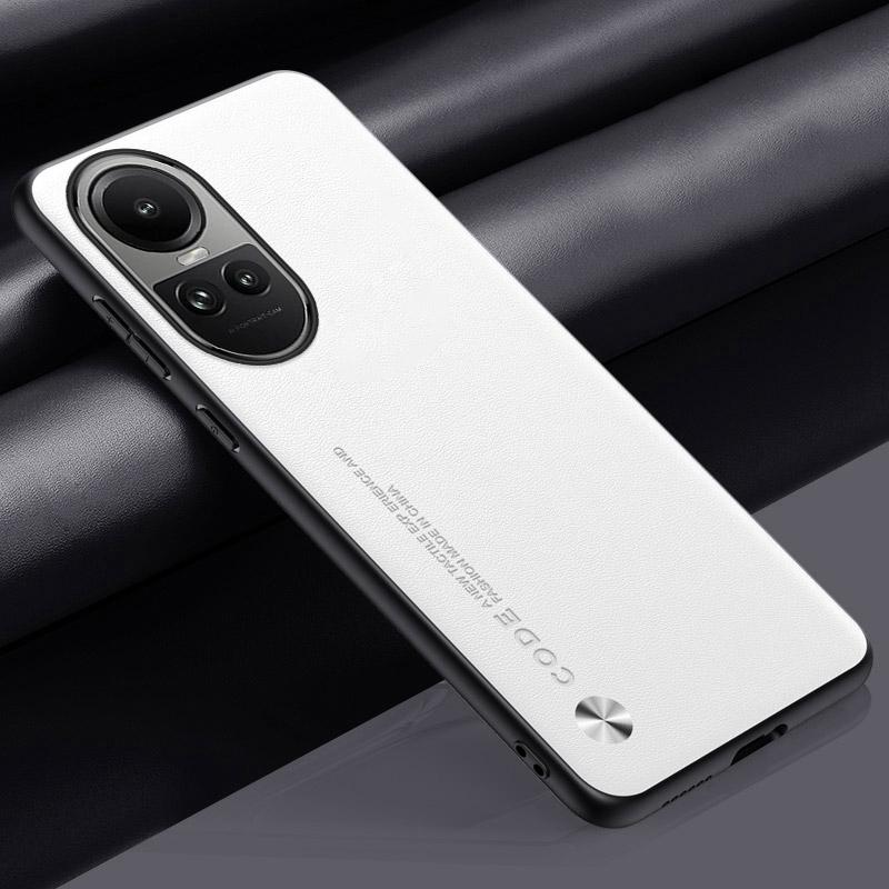 Роскошный чехол из искусственной кожи для OPPO Reno 10 Pro 5G, задняя крышка, силиконовый противоударный защитный чехол для телефона для OPPO Reno10 Pro 10Pro