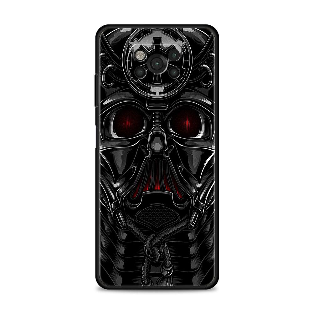 Чехол для Xiaomi Poco X3 X4 NFC M3 M4 Pro 5G Mi 11 lite 11T 9T 12 10T 11E Note10, чехол для телефона, японская маска самурая Oni
