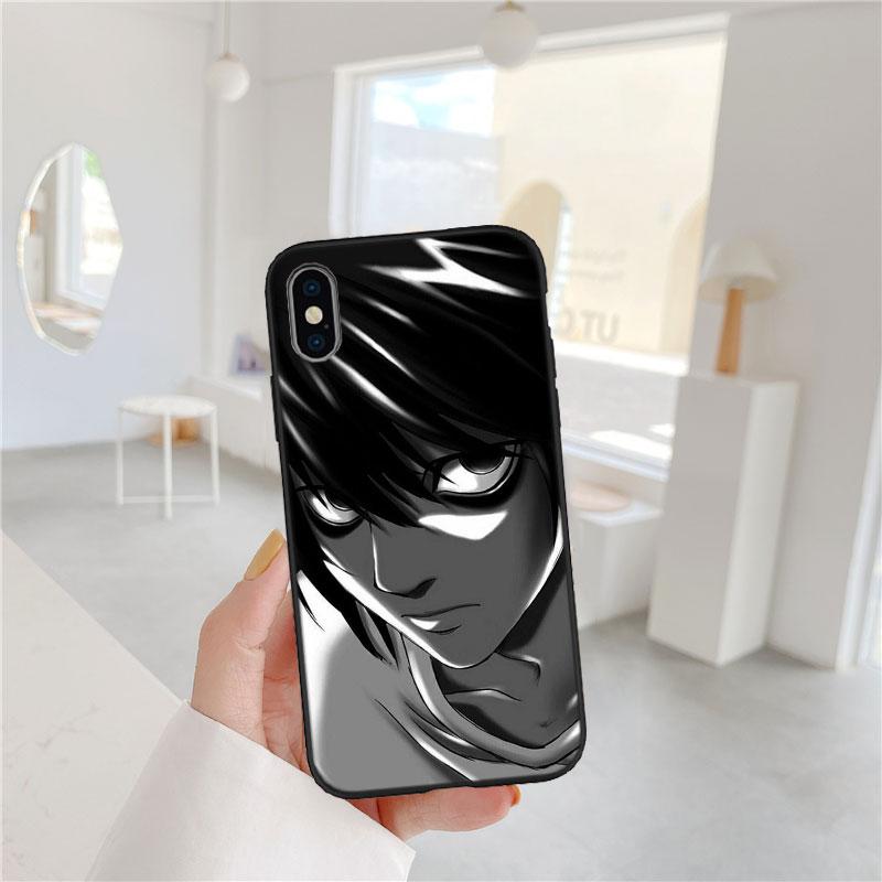 LO30 Чехол-бампер Death Note для Samsung Galaxy S20 S21 S22 Ultra FE + Plus A21S A22 A24 A25 A26 A30 A30S A31
