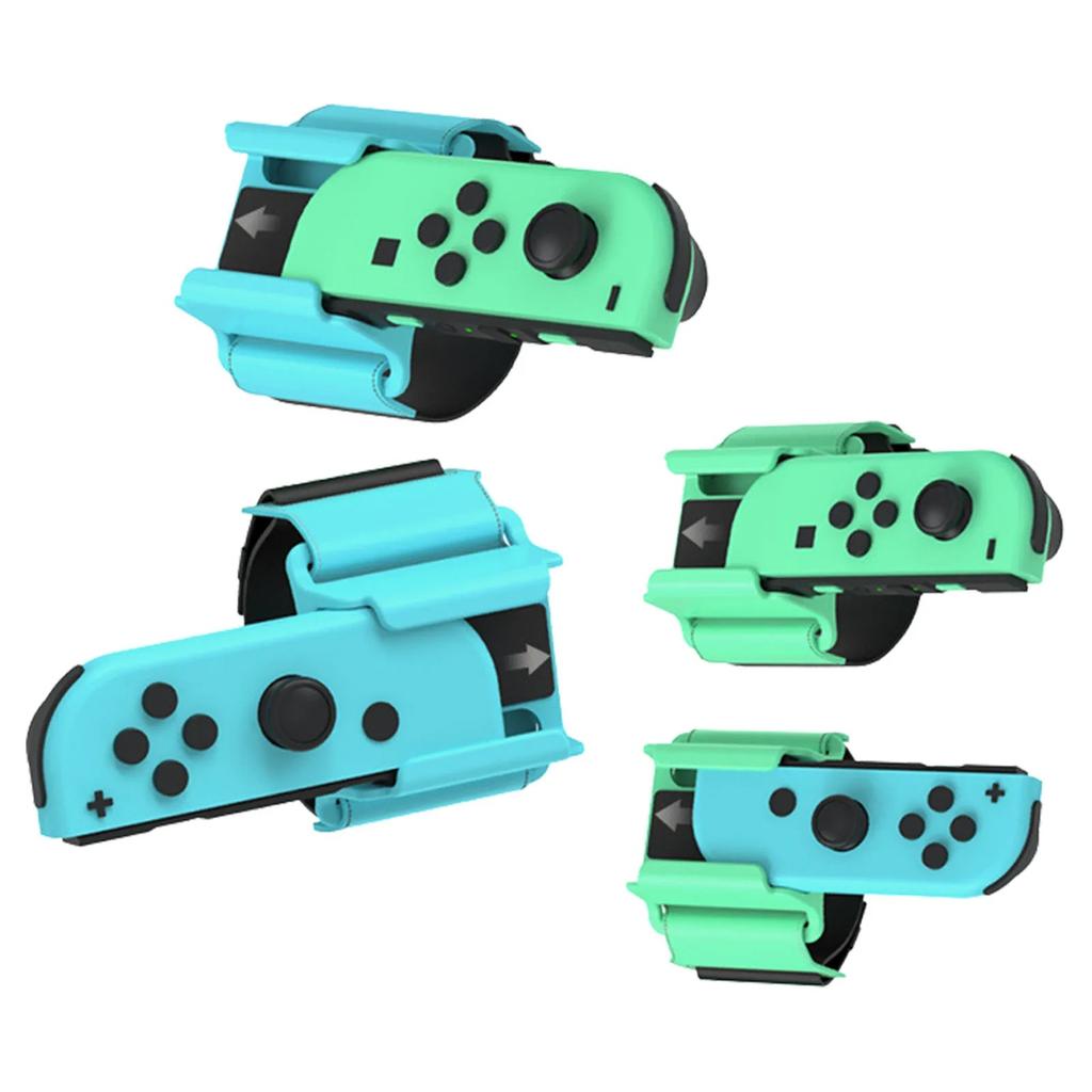 2 шт. Чехол для геймпада, портативный, чувствительный, ударопрочный, без помощи рук, регулируемый эластичный ремешок для геймпада, контроллера для переключателя/переключателя OLED
