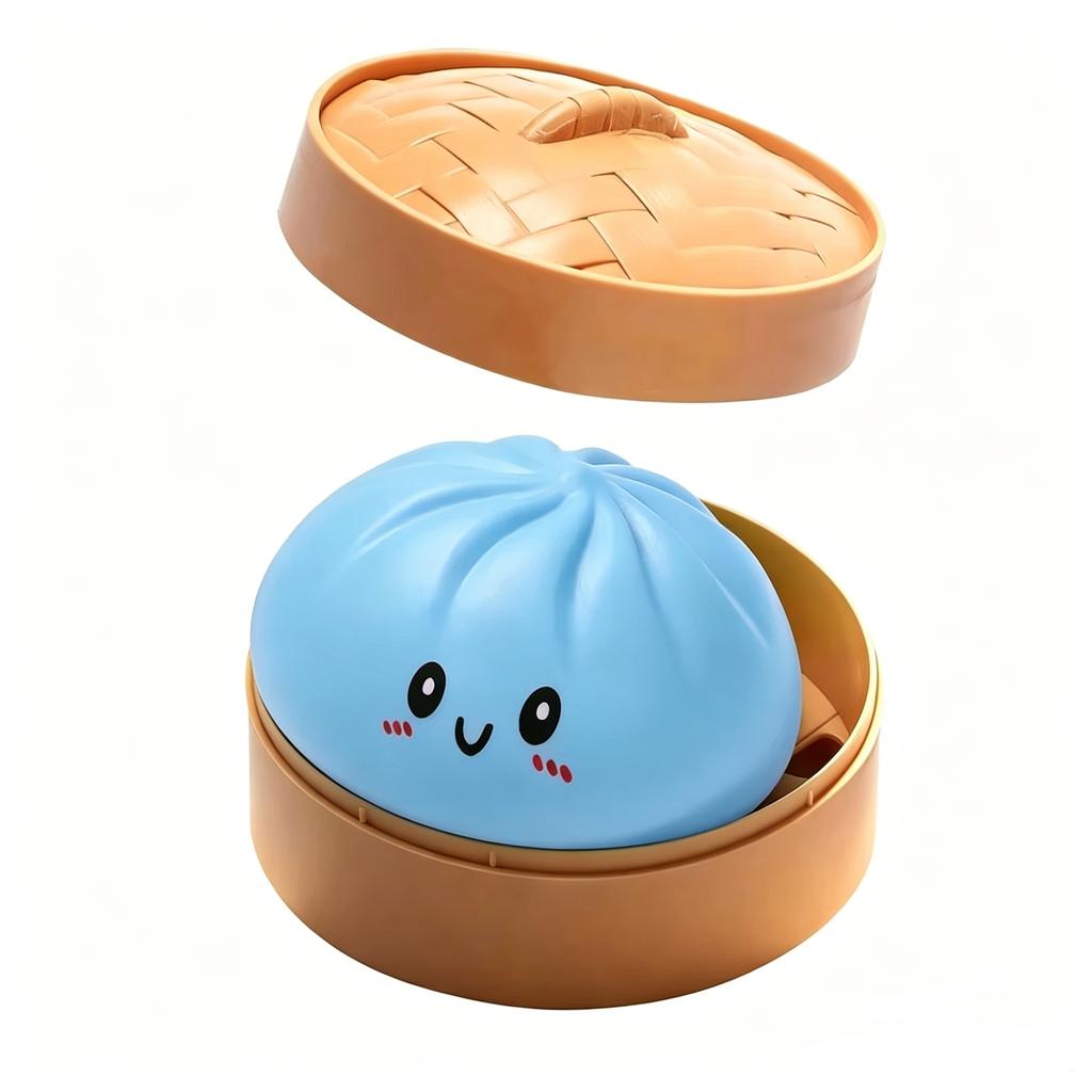 2026 Новая Mystery Box с блестящими пельмешками - Сюрприз-пельмешка Squishy, Гигантские блестящие пельмешки, Редкие пельмешки-булочки Набор антистресс-фиджетов.