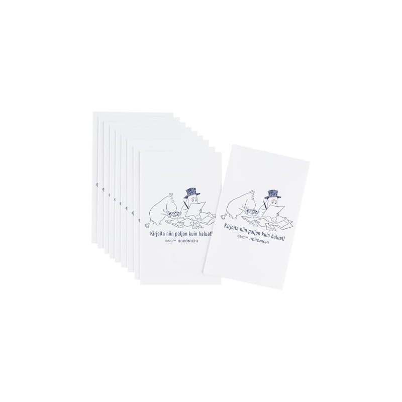 Hobonichi Techo Муми-тролли / Бумага для промокания Hobonichi Муми-тролли Аксессуары для планировщика