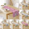 Easter Table Flag Linen Printed Living Room Table End Table Festive Decorative Cloth Tablecloth