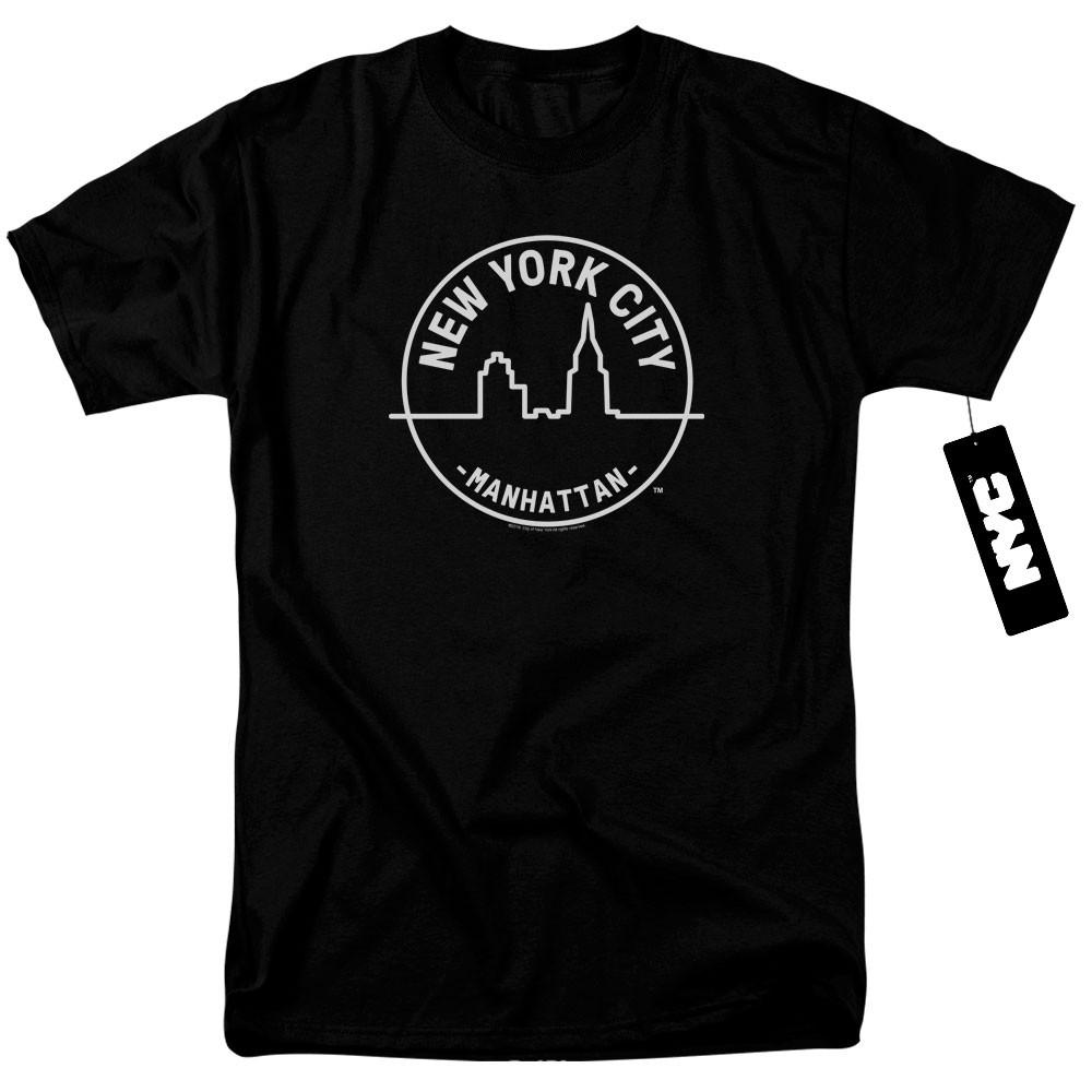 New York City See NYC Manhattan Licensed Adult T-Shirt