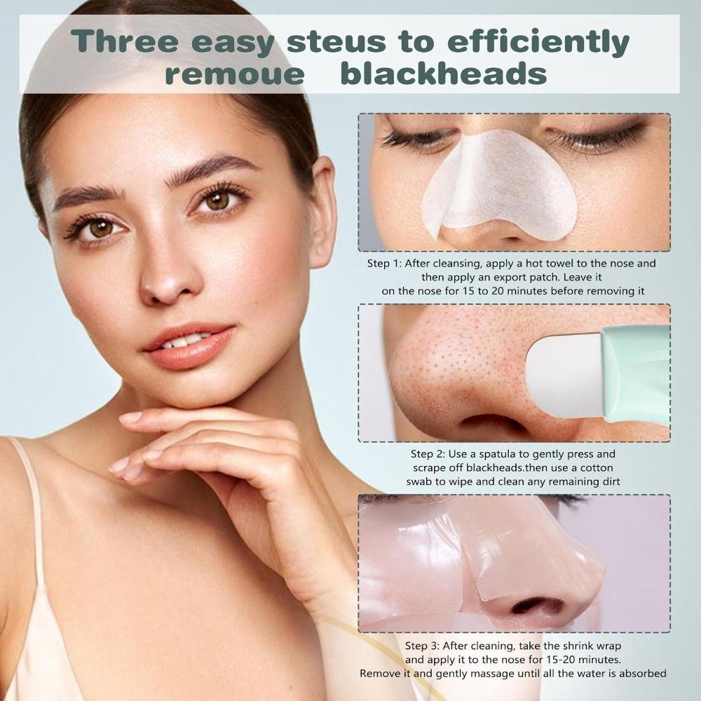 Silicone Facial Blackhead Removal Tool Remove Whitehead Acne Sebum Remover  Beauty Care Tool
