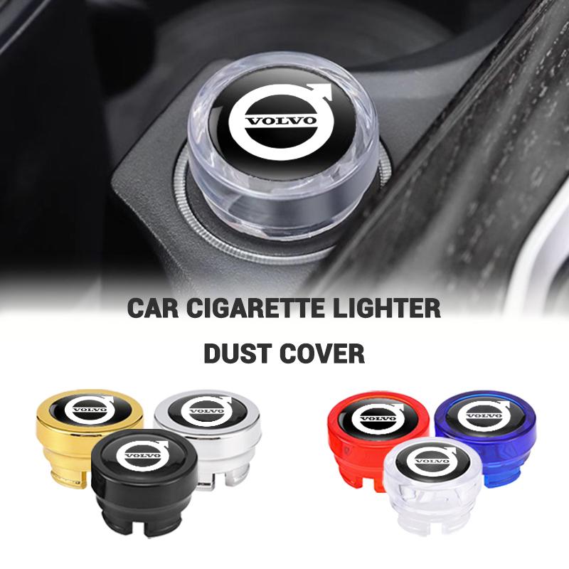 ABS Car Cigarette Lighter Protector Cover Dust Cap For Volvo Xc60 Xc90 V40 V60 S60 V50 V90 S80 C40 XC40 V70 XC70 C30 C70 Rdesign