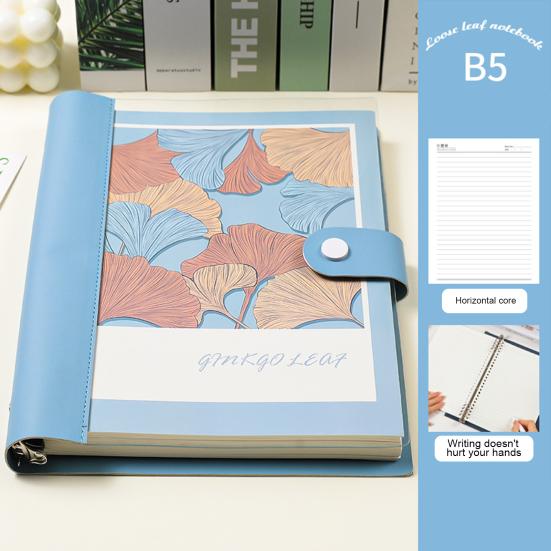 Блокнот формата A5 B5, 120 страниц, обложка из искусственной кожи, разлинованный, с отрывными листами, металлический