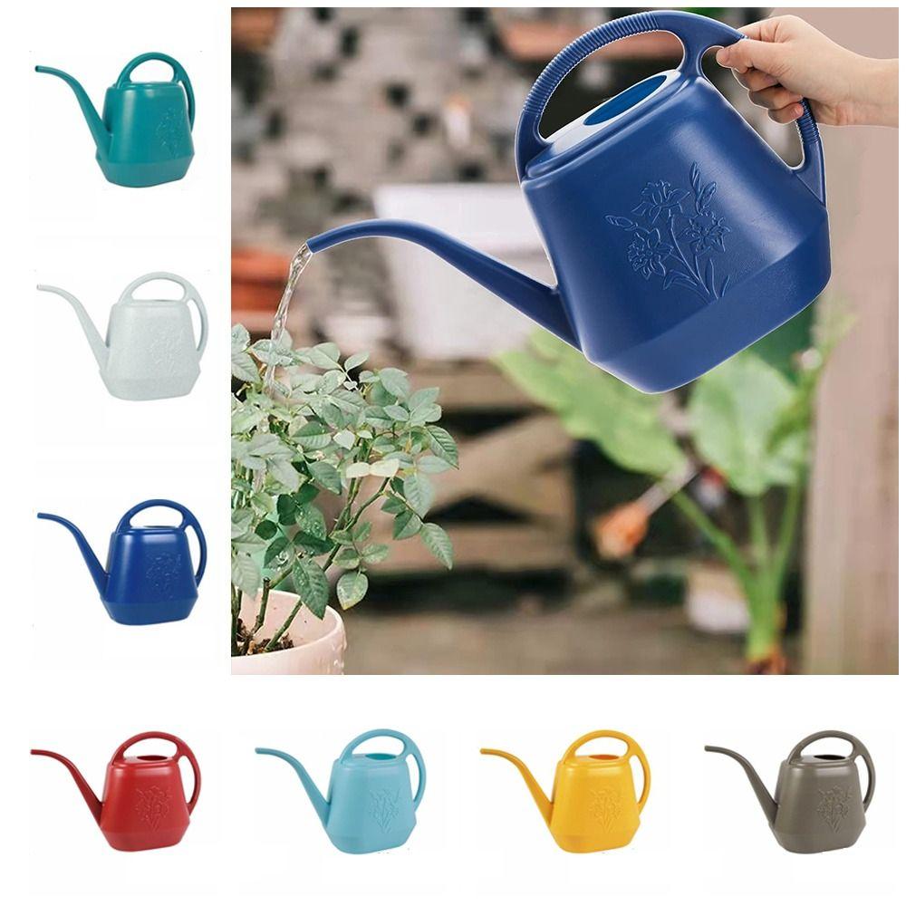 Long Spout Garden Watering Can Comfortable Handle Watering Kettle Long Spout Watering Pot Indoor