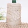 Summer Ice Rope Crochet Yarn Hand Woven DIY Sun Hat Cushion Thick Wool Yarn Knitting Bag Shoes Silk Hollow Line Cord Thread