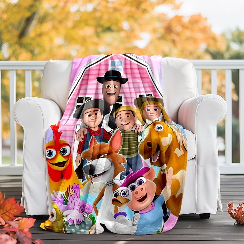 La Granja de Zenón printed throw blanket—soft,warm;versatile blanket for all seasons—perfect as &air-conditioning throw,nap blanket