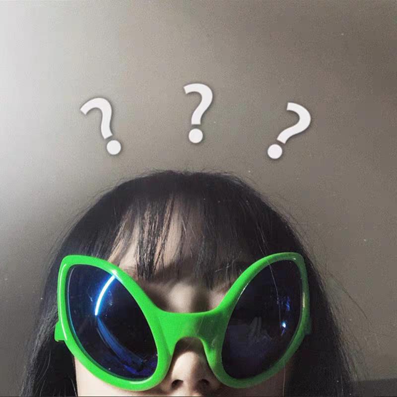 Funny Alien Eyes Sunglasses Fashion Novelty Cosplay Prop Party Halloween Costume Accessories Kid Toy Glasses