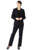 Du Amour Du Black Mourning Clothes for Black Formal Pants Tailored Jacket with Body Ceremonial Occasions ADB020 7 [Amour Black] Women, Suit, Blouse,