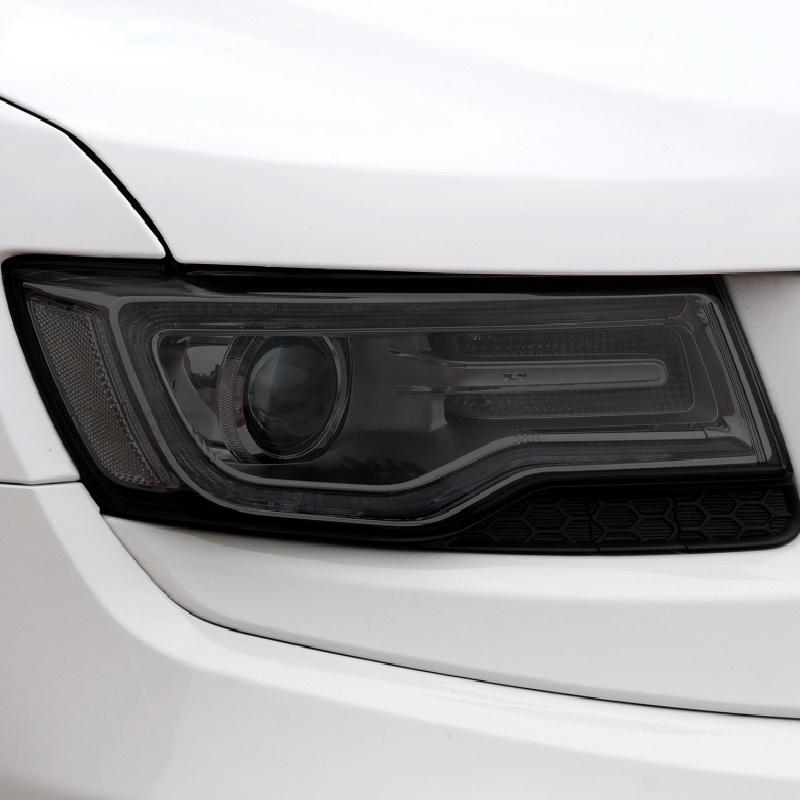 Для Jeep Grand Cherokee WK2 2014-2020 2019 защитная тонировочная пленка для автомобильных фар дымчато-черная прозрачная защитная наклейка из ТПУ